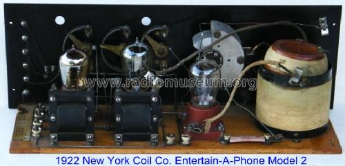 Entertain-A-Phone Model 2; New York Coil Co. (ID = 860036) Radio
