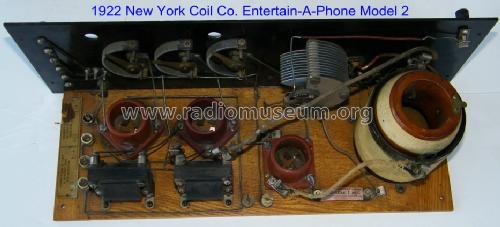 Entertain-A-Phone Model 2; New York Coil Co. (ID = 860039) Radio