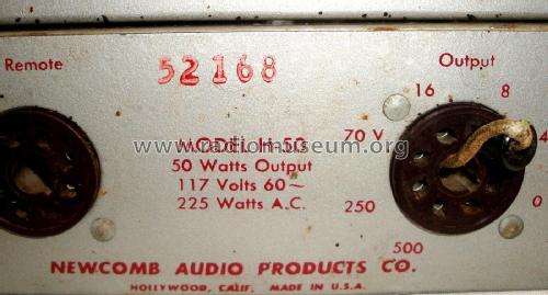 Amplifier H-50; Newcomb Audio (ID = 1798604) Ampl/Mixer