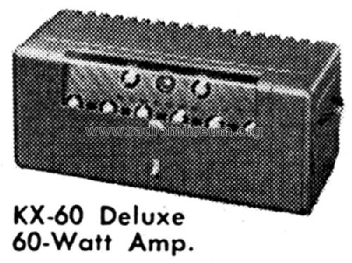 KX-60 Deluxe ; Newcomb Audio (ID = 1216884) Ampl/Mixer