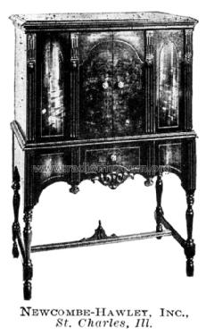 Phonograph Cabinet ; Newcombe-Hawley; St. (ID = 1379363) Gehäuse