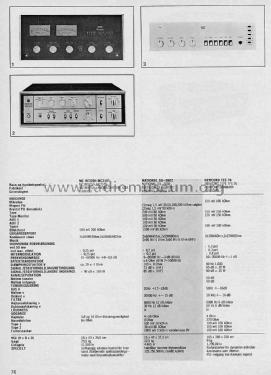 Stereoforstaerker TFS 76; Newcord Audio; (ID = 2804510) Ampl/Mixer