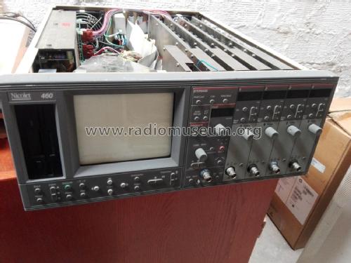 Four Channel Oscilloscope 460; Nicolet Instrument (ID = 2263986) Equipment