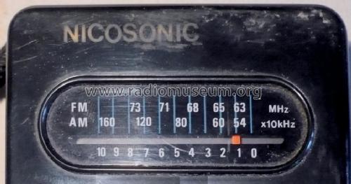 AM/FM Pocket Radio NS 872; Nicosonic, Hong (ID = 1478428) Radio