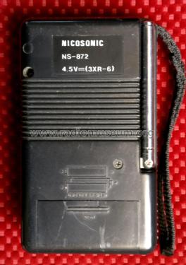 AM/FM Pocket Radio NS 872; Nicosonic, Hong (ID = 2361764) Radio