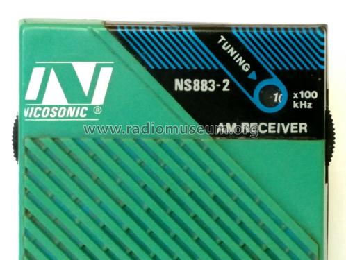 AM Receiver NS-833-2; Nicosonic, Hong (ID = 2143057) Radio