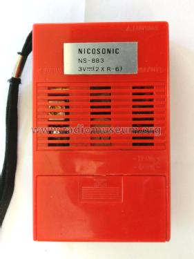 AM Receiver NS-833-2; Nicosonic, Hong (ID = 2132496) Radio