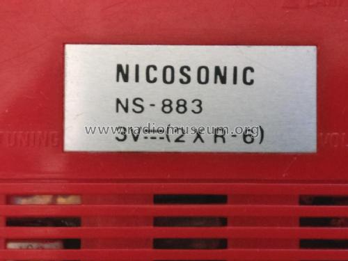 AM Receiver NS-833-2; Nicosonic, Hong (ID = 2132497) Radio