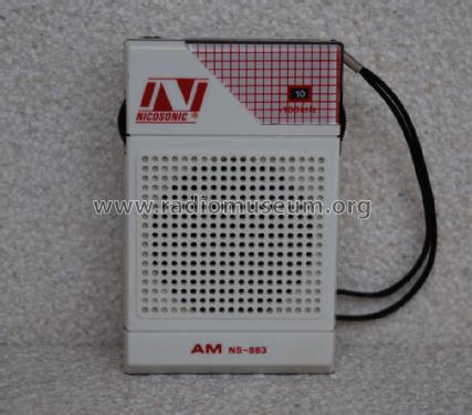 AM NS-883A; Nicosonic, Hong (ID = 1318542) Radio