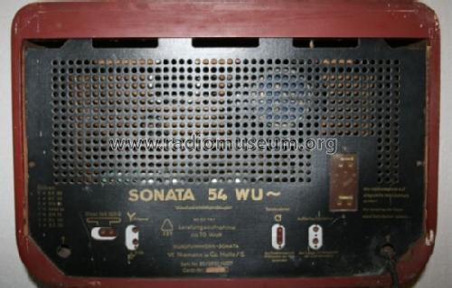 Sonata 54WU; Niemann & Co., (ID = 417317) Radio