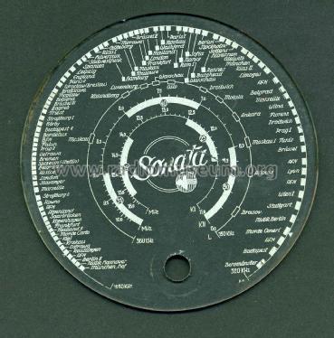 Sonata 557GW; Niemann & Co., (ID = 1988102) Radio