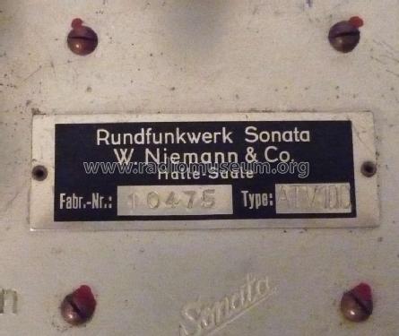 Sonata Antennenverstärker ATV100; Niemann & Co., (ID = 466736) RF-Ampl.