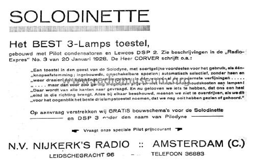 Solodinette ; Nijkerk, Pilodyne; (ID = 1480599) Radio