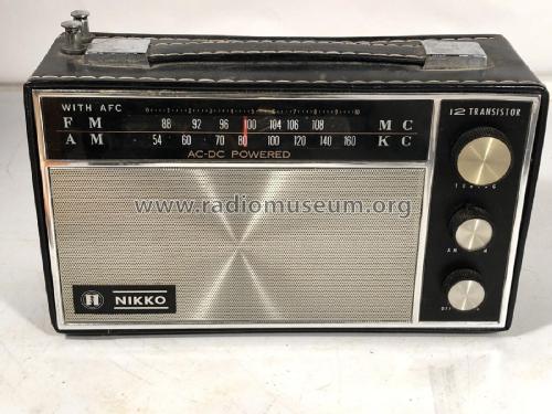 12 Transistor with AFC AC-DC Powered NR-1221; Nikko Electric (ID = 2989778) Radio