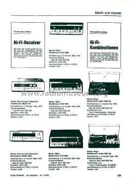 AM/FM Stereo Receiver - MW/UKW HIFI Receiver STA-8080; Nikko Electric (ID = 2586212) Radio