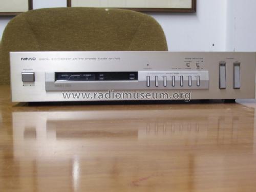 Digital Synthesizer AM/FM Stereo Tuner NT-700; Nikko Electric (ID = 1332187) Radio