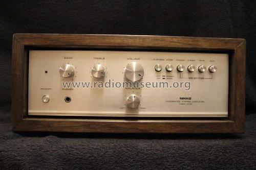 Integrated Stereo Amplifier TRM-210 D; Nikko Electric (ID = 1683738) Ampl/Mixer