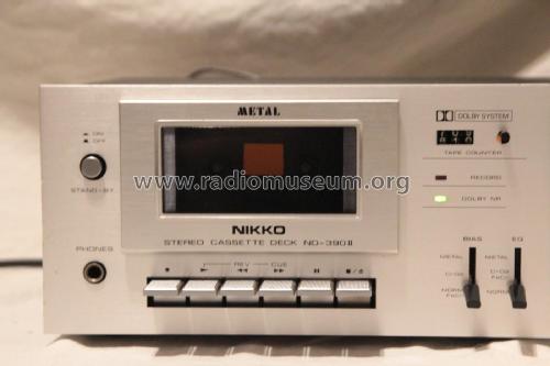 Stereo Cassette Deck ND-390II; Nikko Electric (ID = 2327164) R-Player