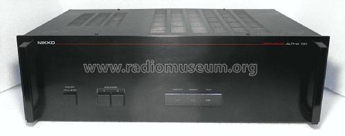 Power Amplifier Alpha 130 ; Nikko Electric (ID = 2559716) Ampl/Mixer