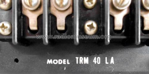 Solid State Stereo Amplifier TRM-40 LA ; Nikko Electric (ID = 2485099) Ampl/Mixer