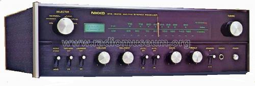 AM / FM Stereo Receiver STA-6010; Nikko Electric (ID = 673632) Radio