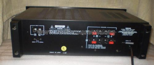 Stereo Power Amplifier Alpha 230; Nikko Electric (ID = 1998007) Ampl/Mixer