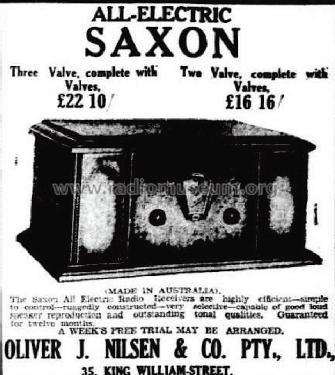 Saxon ; Nilsen, Oliver J., & (ID = 1839448) Radio