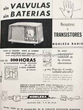 RT6; Noblex Argentina SA; (ID = 2575037) Radio