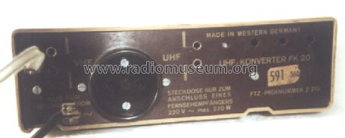 UHF-Konverter FK20; Schaub und Schaub- (ID = 121184) Adaptor