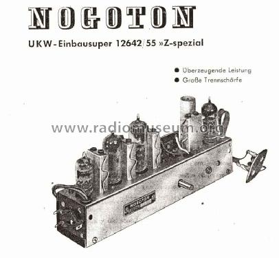 UKW-Super 12642/55 Z-spezial; Nogoton, (ID = 311108) Converter