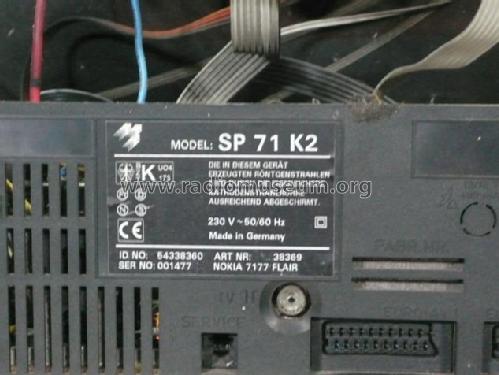 SP71K2; Nokia Graetz GmbH; (ID = 1629689) Television