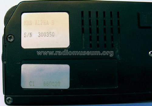 Personal Paging MBS Alpha H; Nokia, Salo (ID = 1042320) Radio