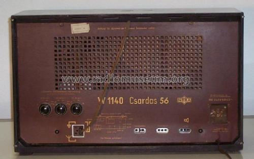 Csardas 56 W1140; Nora, Aron, (ID = 76492) Radio