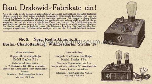 Duplex Form P2a; Nora; Berlin (ID = 855429) Radio