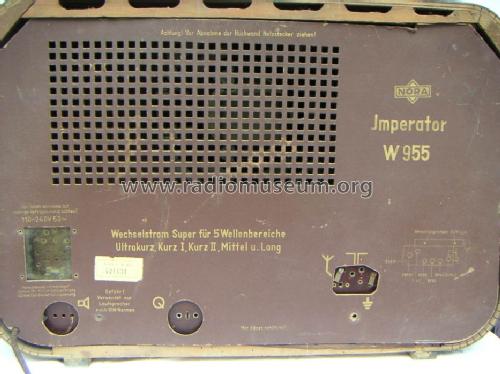 Imperator W-955; Nora, Aron, (ID = 465493) Radio