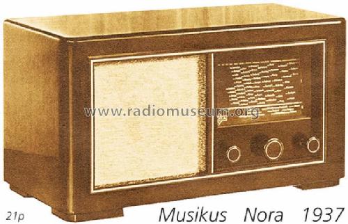 Musikus W07; Nora, Aron, (ID = 563) Radio