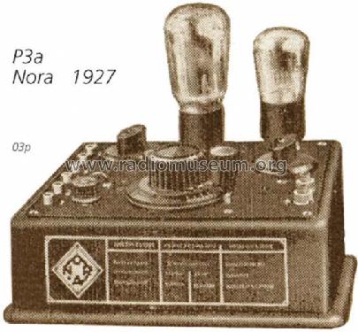 Triplex Form P3a; Nora; Berlin (ID = 540) Radio