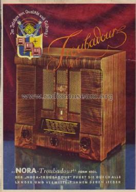 Troubadour W450L; Nora, Aron, (ID = 143649) Radio