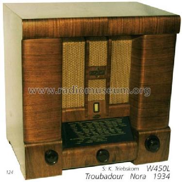 Troubadour W450L; Nora, Aron, (ID = 708281) Radio