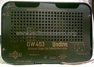 Undine GW453; Nora, Aron, (ID = 98174) Radio