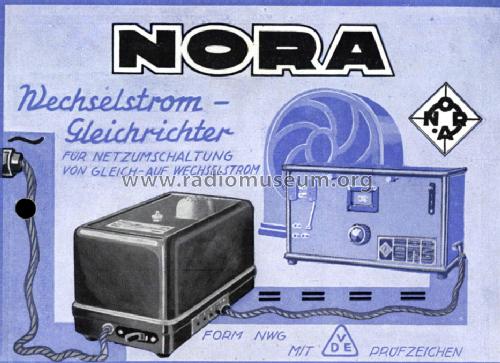 Wechselstrom-Gleichrichter NWGa220V; Nora, Aron, (ID = 981879) Power-S