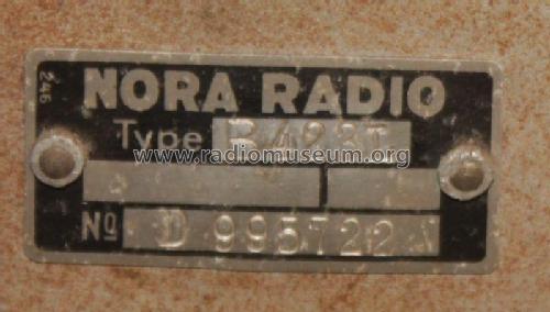 B423L ; Nora, Aron, (ID = 2604641) Radio