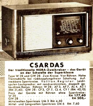 Csardas GW28; Nora, Aron, (ID = 2799930) Radio