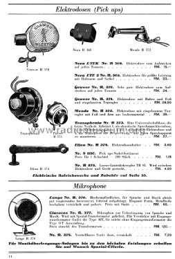 Elektro-Schalldose LTEK; Nora, Aron, (ID = 1992229) Microphone/PU