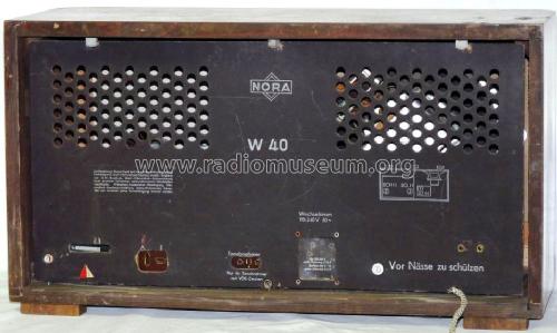 Exportsuper W40; Nora, Aron, (ID = 1629595) Radio