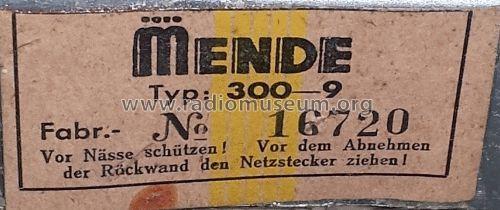 Musiktruhe Nordmende 300-9; UNBEKANNTE FIRMA D / (ID = 2145042) Radio