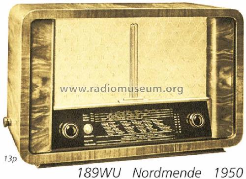 189-WU Ch= 5114; Nordmende, (ID = 594) Radio