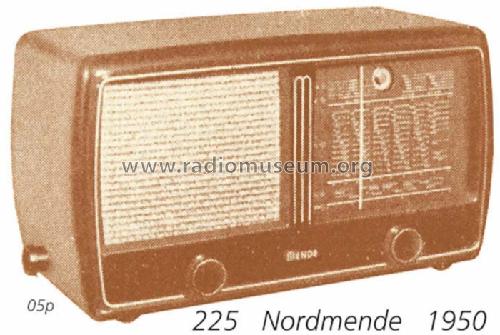 225GWU; Nordmende, (ID = 708297) Radio