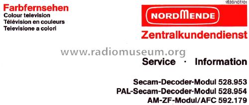 AM-ZF-Modul/AFC 592.179; Nordmende, (ID = 1662215) mod-past25