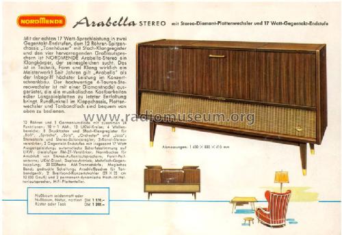 Arabella-Stereo Z820 Ch= 2/633; Nordmende, (ID = 678240) Radio